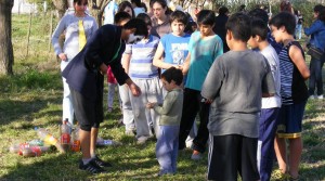 Los chicos festejaron su día en el Campito Centenario